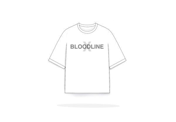 Oversize tee white