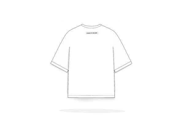 Oversize tee white - Image 2