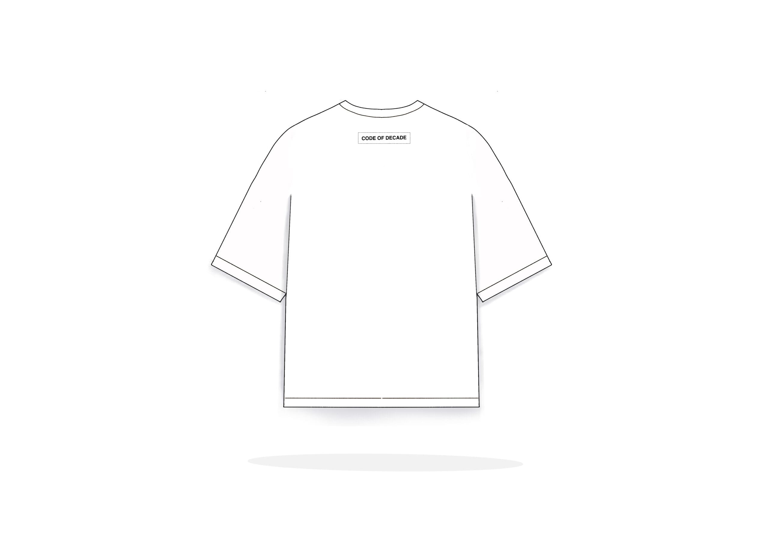 Oversize tee white - Image 2